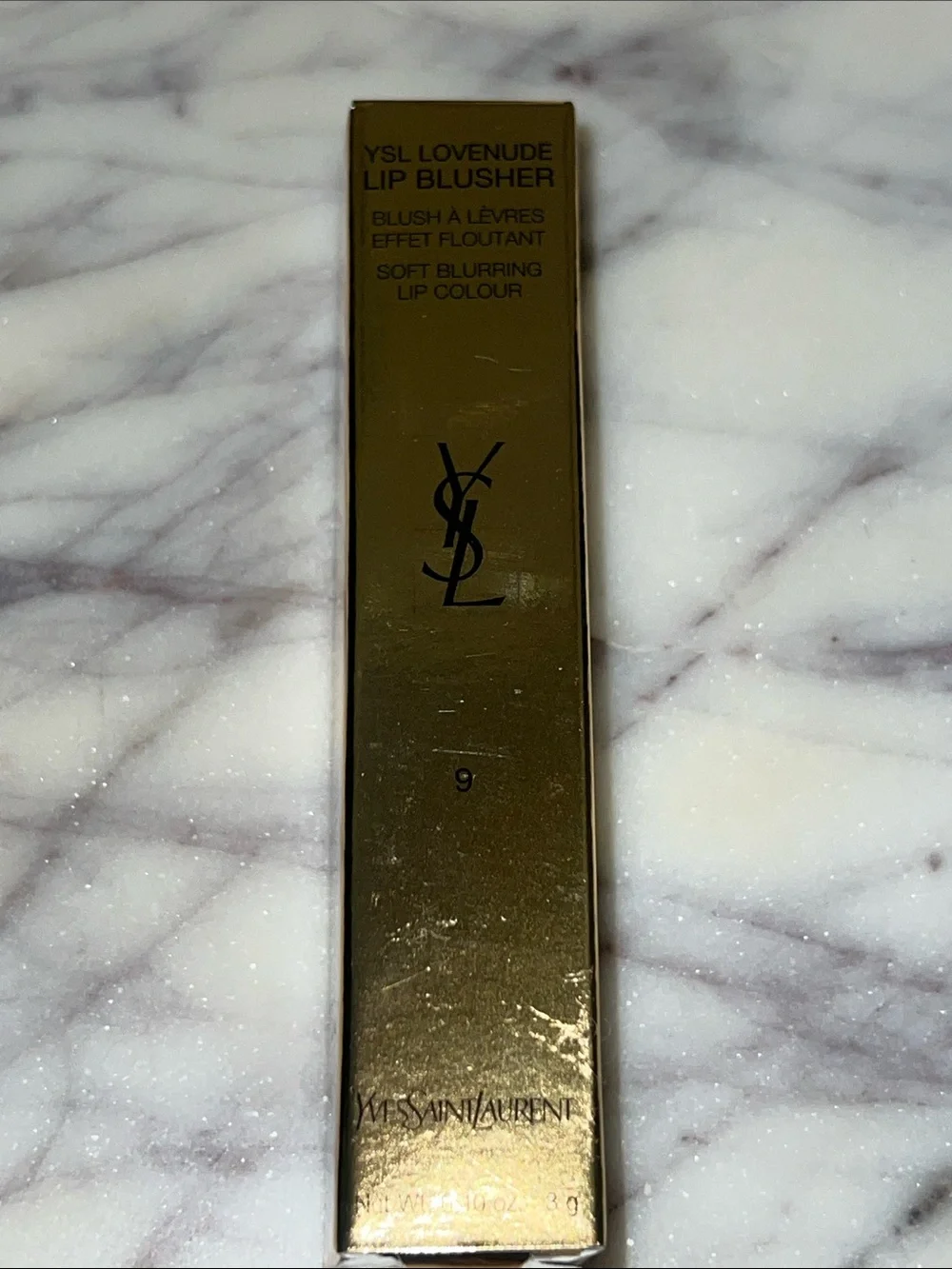 YSL Lovenude Lip Blusher Soft Blurring Lip Color Shade 9